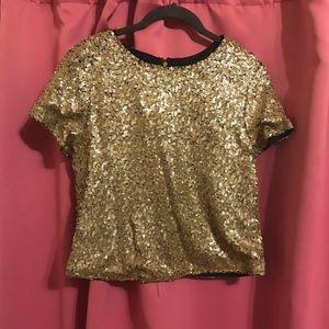 Cute Sequin Top